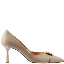 ROMY Pumps - Porcelain